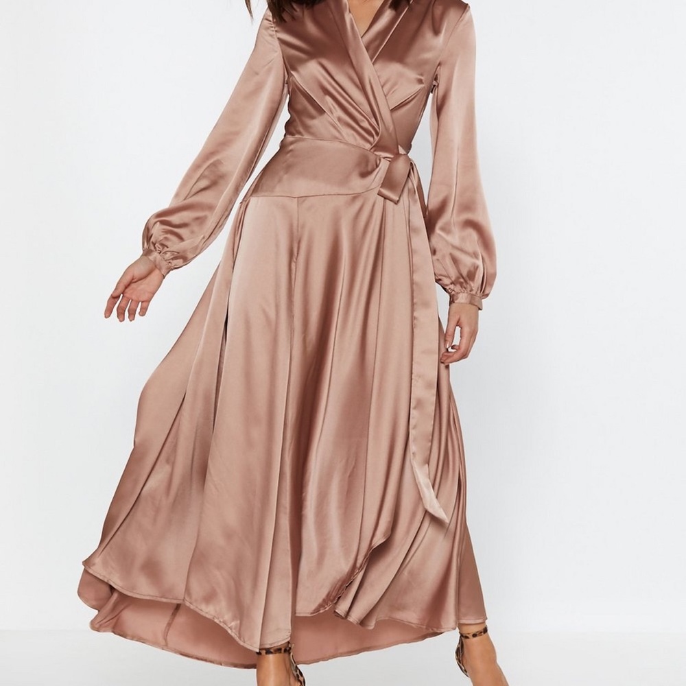 Satin dress
